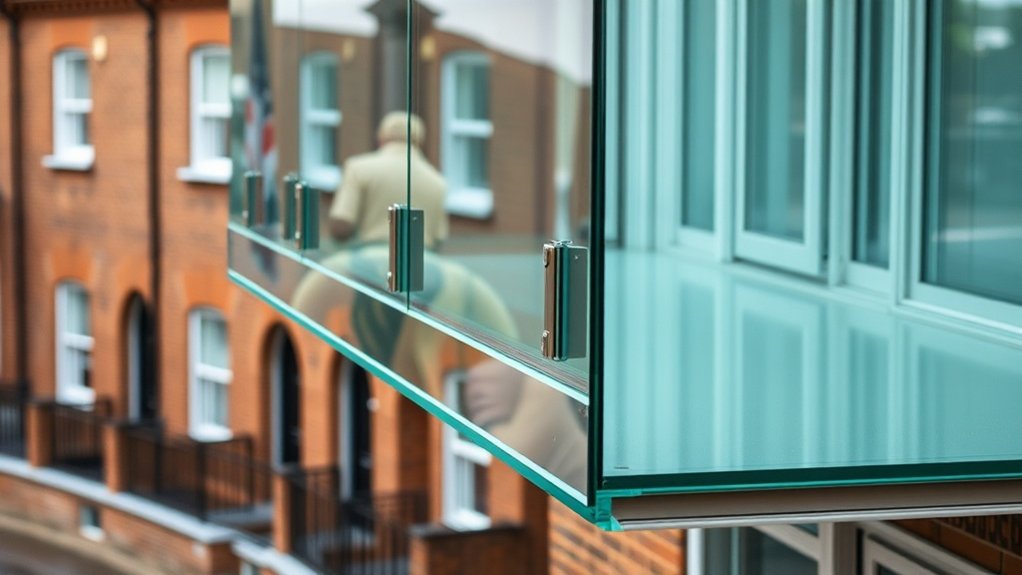 Glass Balcony Installation Harpenden