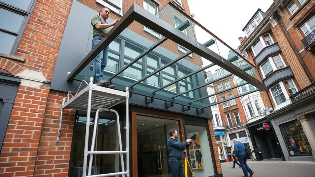 Shopfront Canopy Harpenden