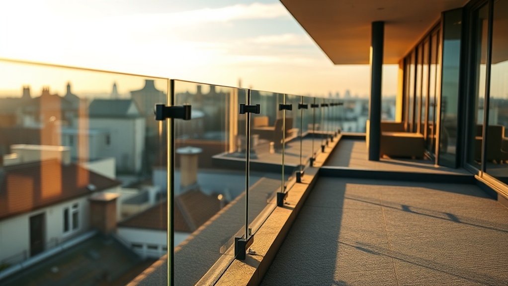 Terrace Glass Balustrades Harpenden